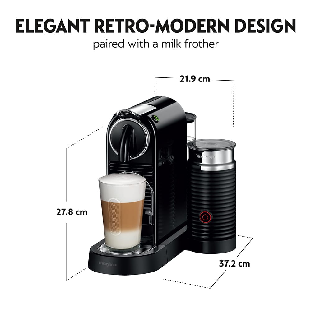 Magimix Nespresso 11317 Black The Perfect Coffee Companion