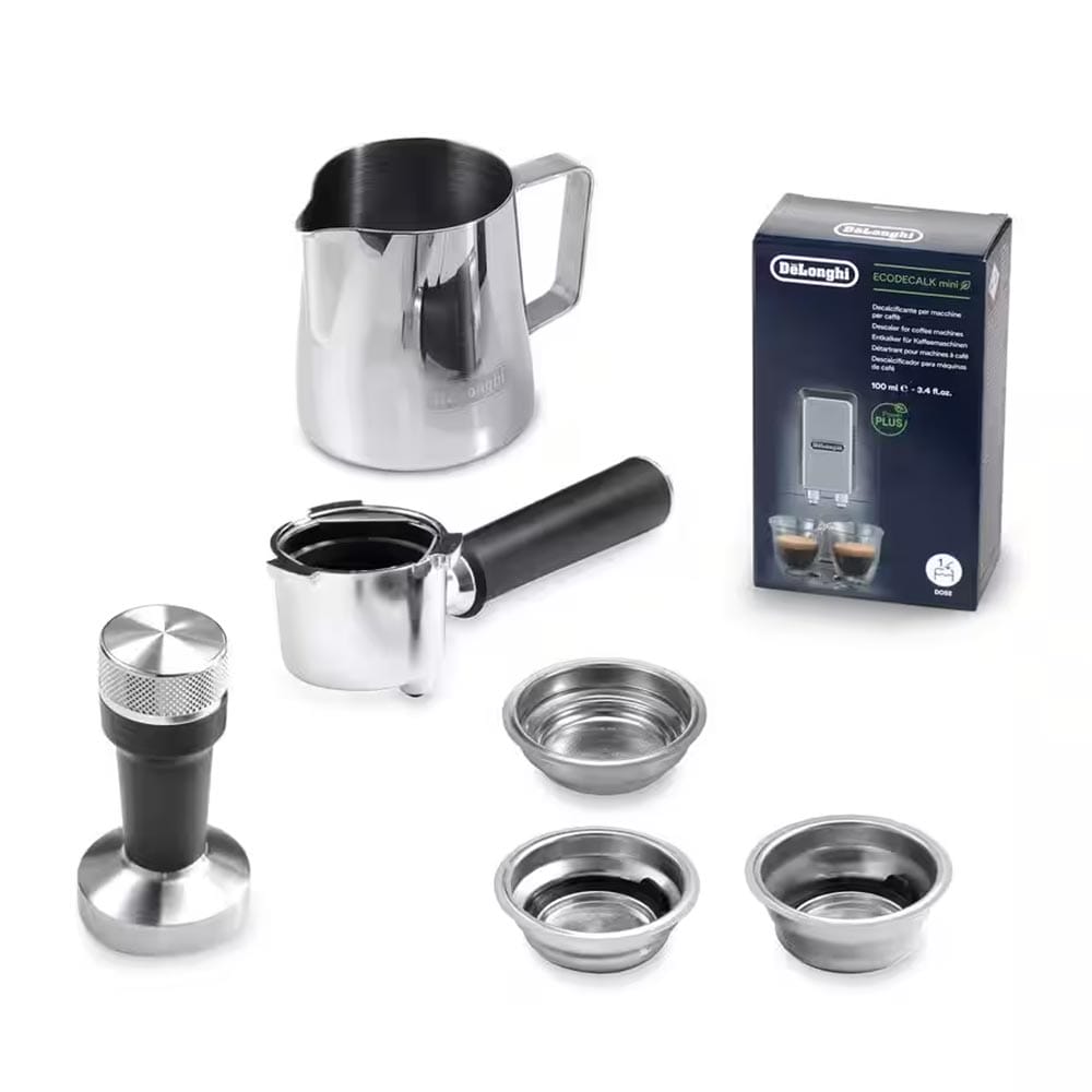 Delonghi EC885M Dedica Arte Manual Espresso Coffee Machine in Silver