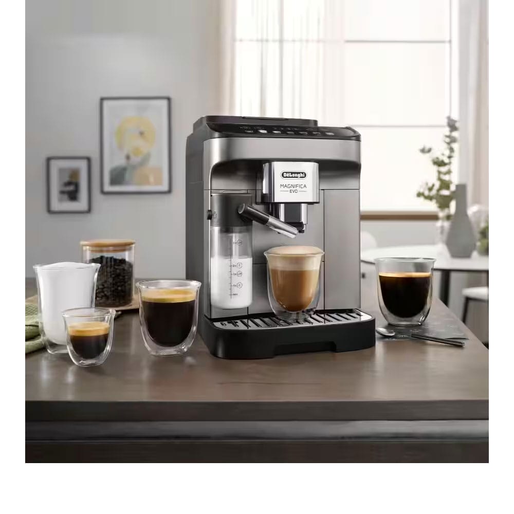 Delonghi Magnifica Evo Coffee Machine: Craft Authentic Espresso De