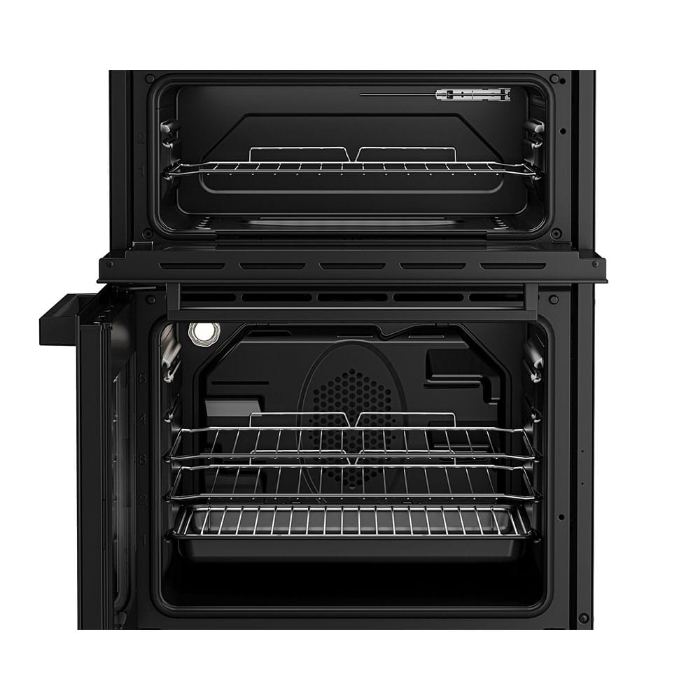 Beko EDC634K 60cm Double Oven and Grill electric Cooker Ceramic Hob