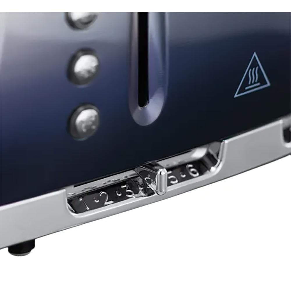 Russell Hobbs 25141 Eclipse 4 Slice Toaster in Midnight Blue