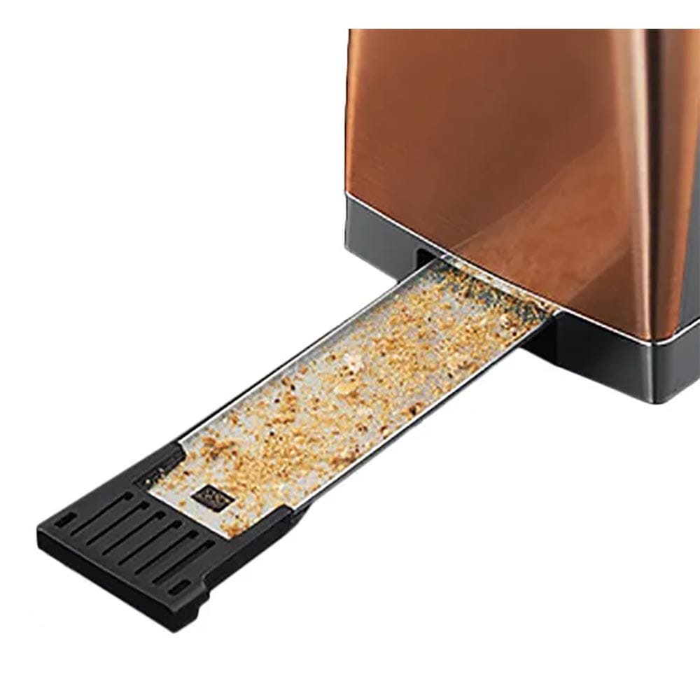 Russell Hobbs 24310 Luna 2 Slice Long Slot Toaster in Copper