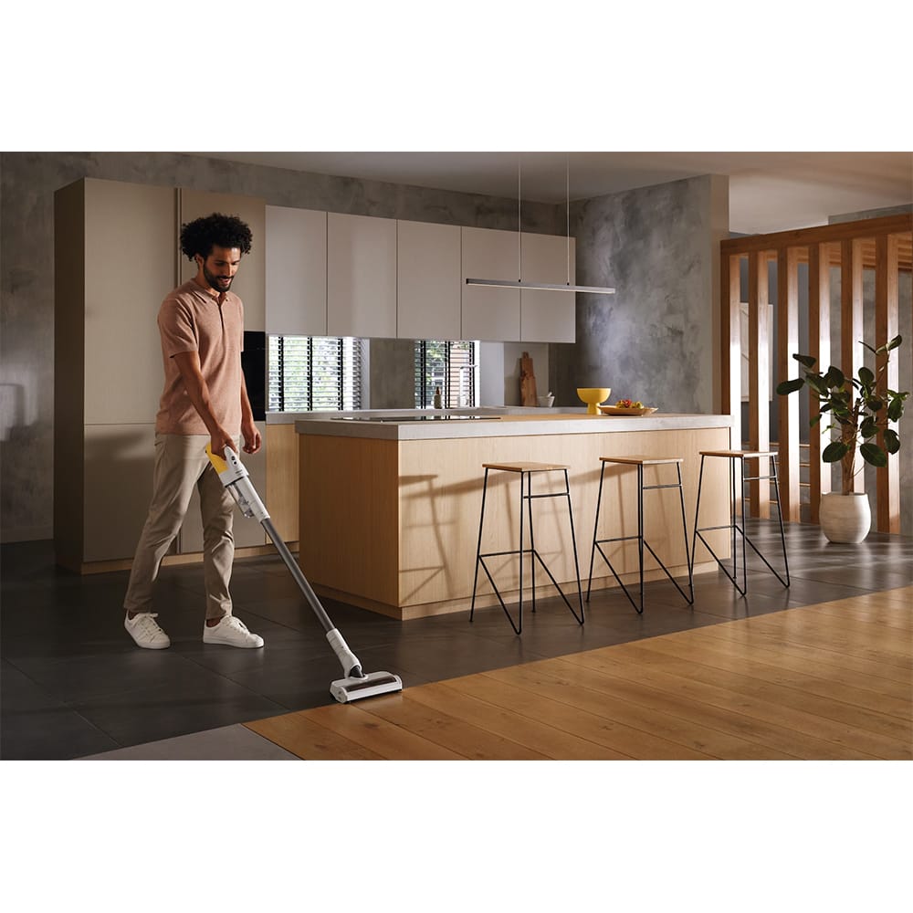Miele Duoflex HX1 Cordless Handstick Vacuum Cleaner in Sunset Yellow
