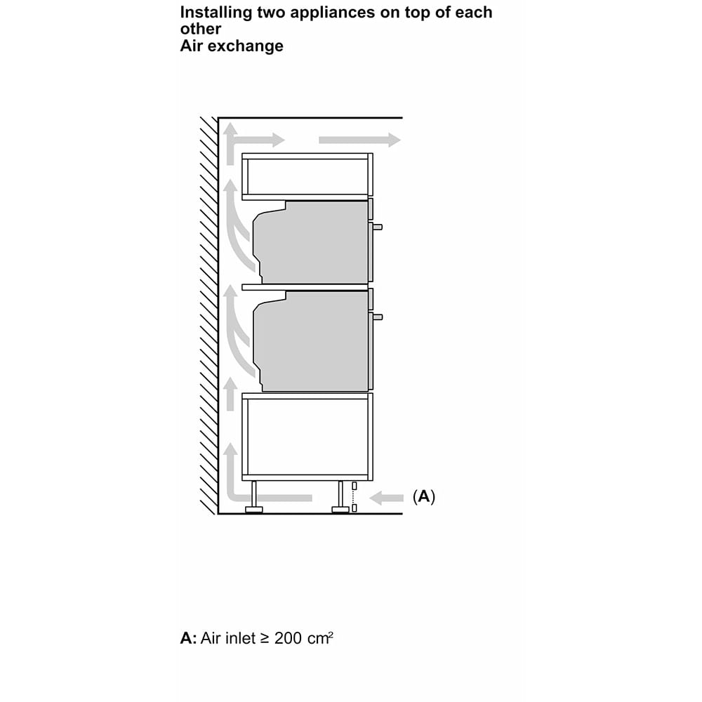 Neff C24MR21N0B N70 Built In Compact Oven Grill Microwave 45cm High