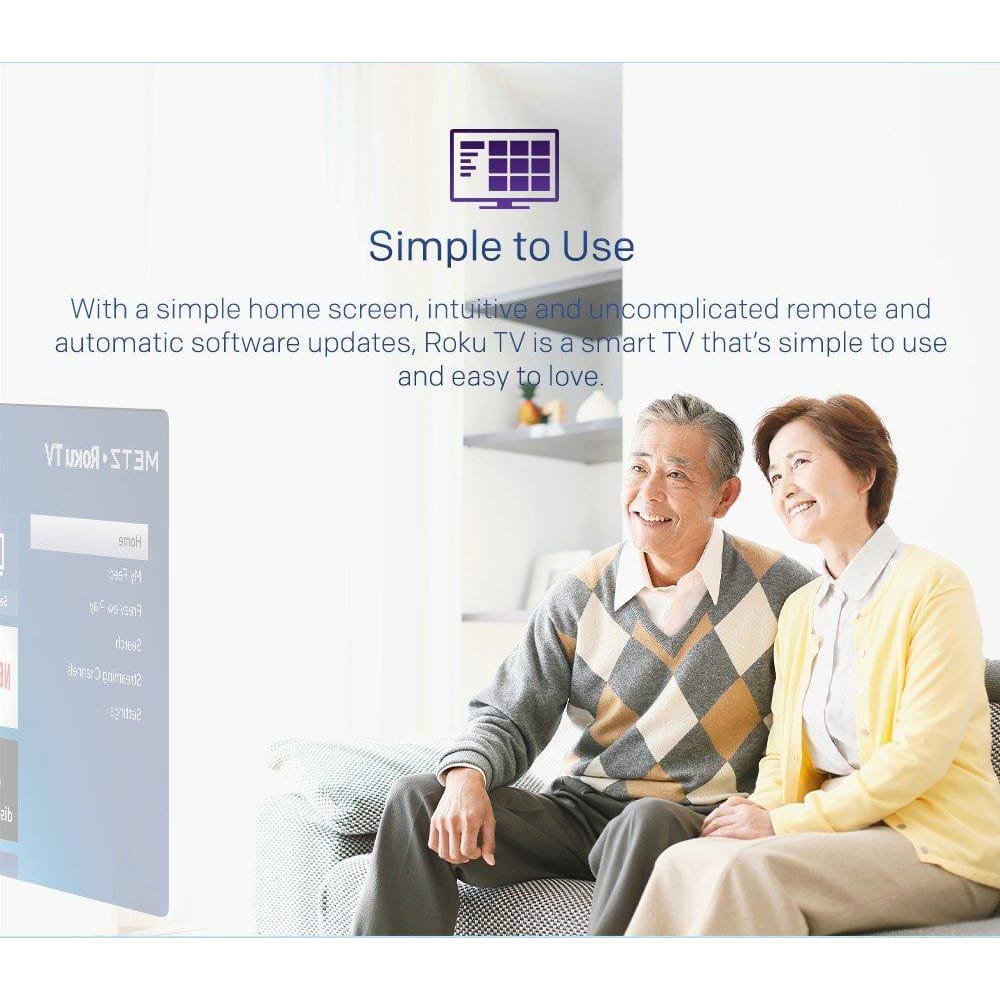 Metz 40MTD6000 Roku TV: Immerse Yourself in 4K Ultra HD